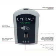 Programator GC-2000 do central cyfrowych CYFRAL